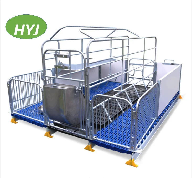 Factory Direct Sales Hot Dip Galvanized Pig Pen Gestation Crates Stalls In Animal Cages