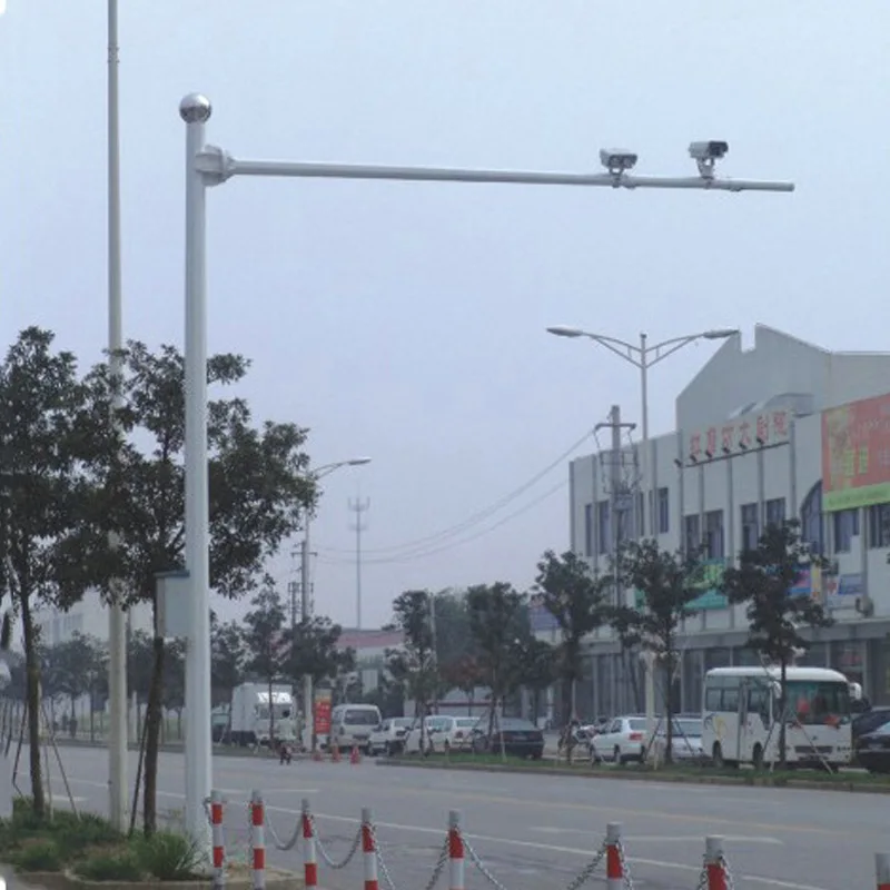 Factory of steel Traffic signal pole /lighting pole/warning pole