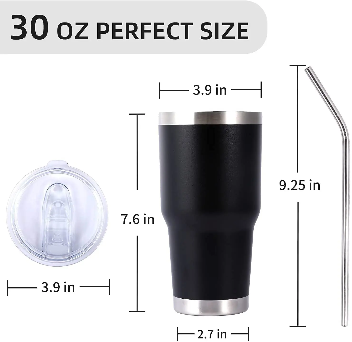 Tumbler Stainless Steel Double Insulated Tumbler 20oz 30oz Coffee Tumbler Mug