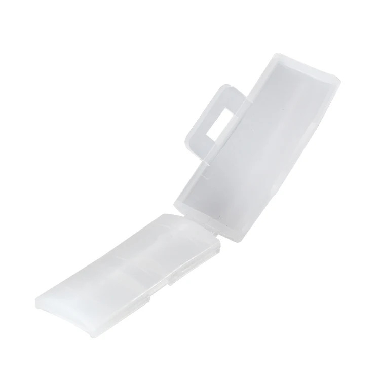 100PCS High quality made in China transparent plastic waterproof material Transparent cable label Labeled box wire tags