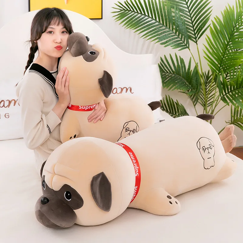 OEM Husky Dog Pillow Chai Dog Pug Plush Toy Gifts to Girls