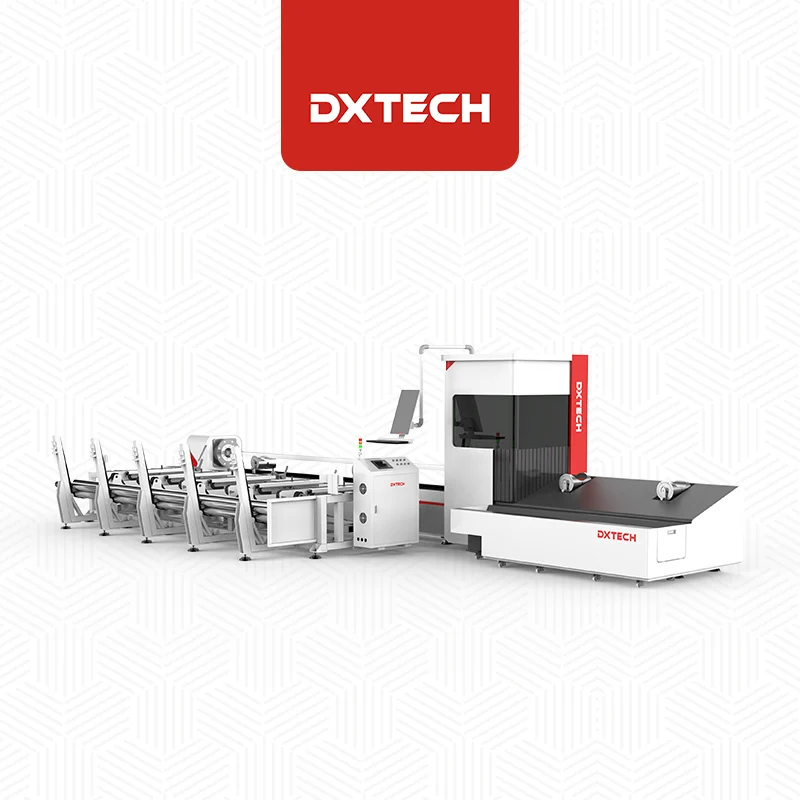 Professional pipe laser cutting machine round tube and square tube pipe cutting machine for stainless steel carbon and aluminum