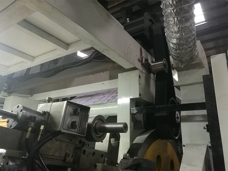 maquina flexographic printers machine 6 color sachet water polythene mylar non woven bag printing machine