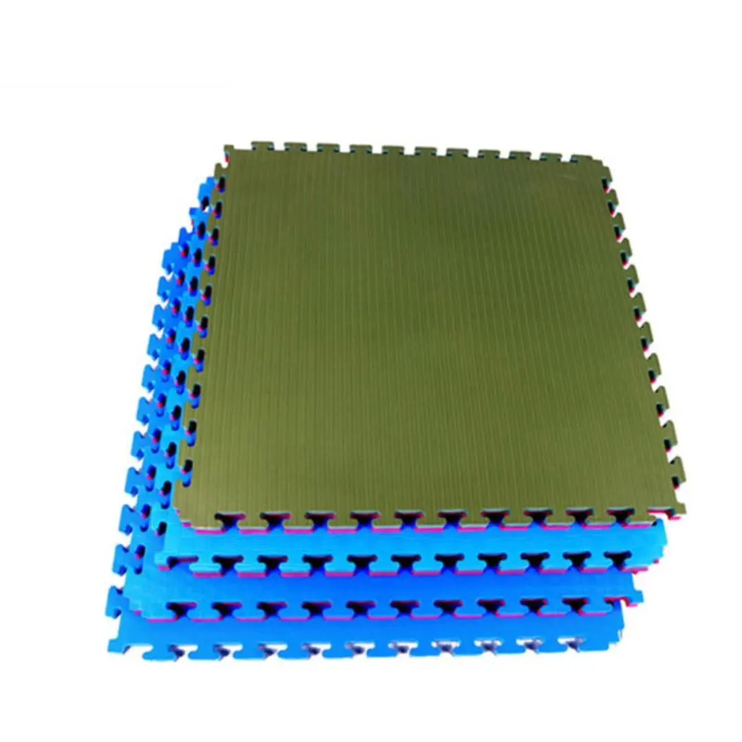 Wholesale Fretwork Taekwondo Mat Antislip Tatami Judo Mats Hard High Density 2.5cm 3cm Race Judo Mat