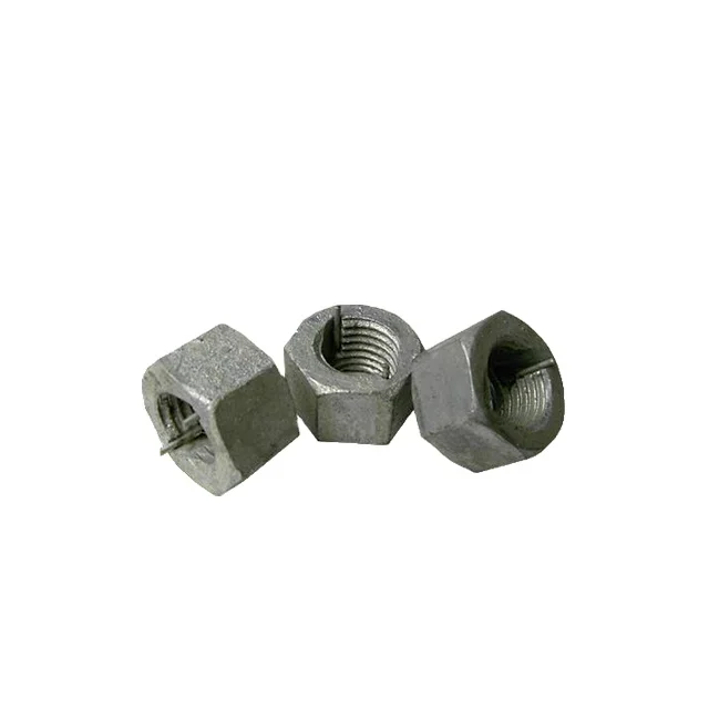 
Factory manufacture transmission tower locking nut anti theft NUT with dip galvanized hex nut 