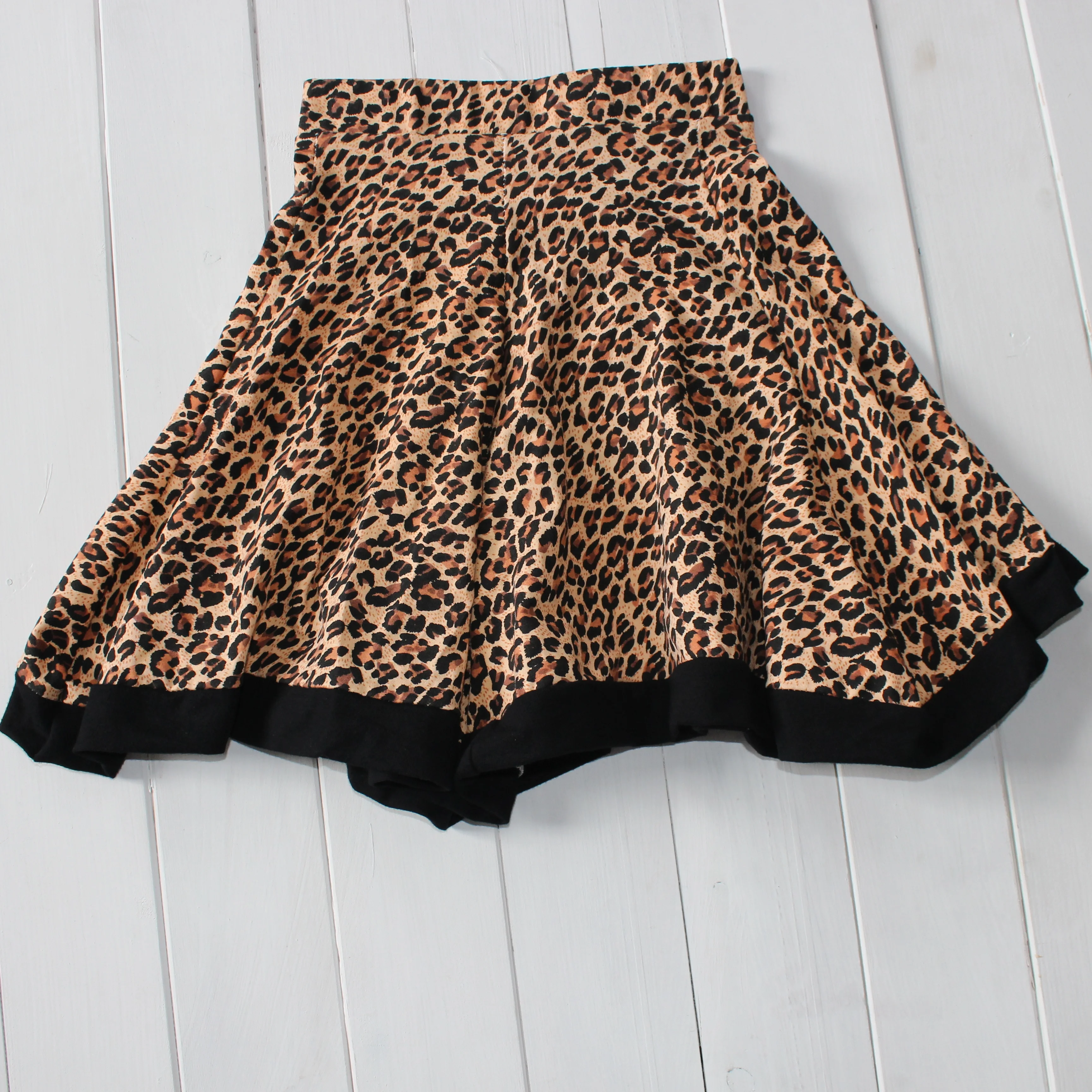 Hot Selling Popular Design Clothing Print Little Girl Skirt Fashion Kids Clothes Soft Baby Dress Leopard Skirt Girls