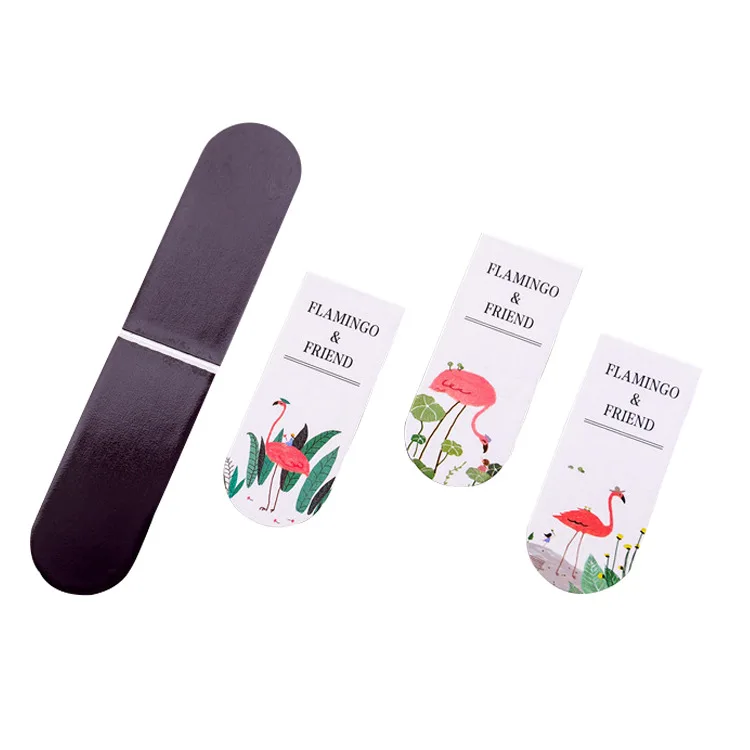 custom logo magnetic bookmark blank sublimation paper book mark