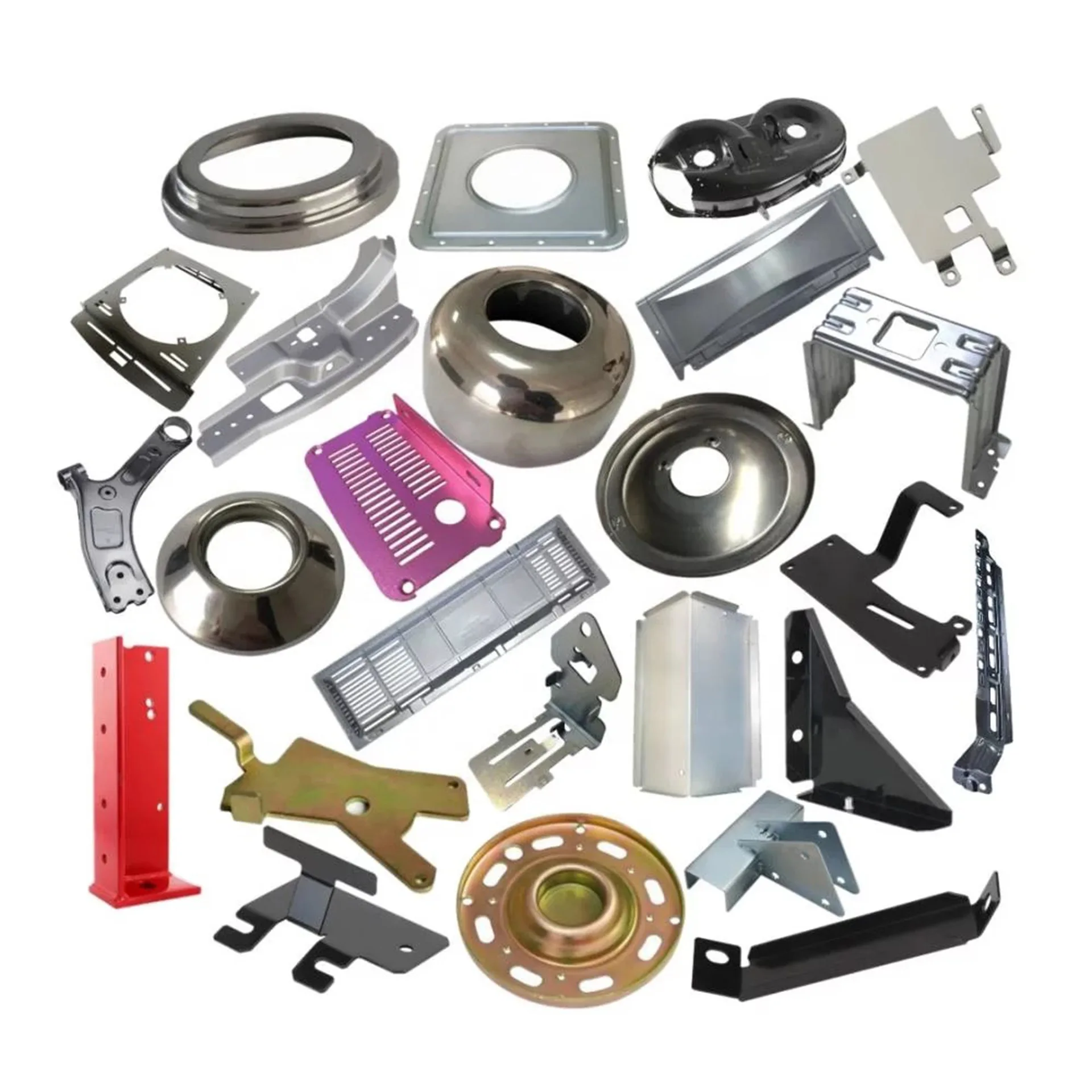 OEM Custom Precision Metal Stamping Sheet CNC Metal Fabrication Stainless Steel Stamping Parts