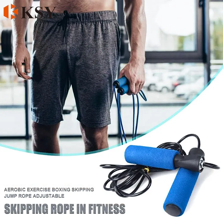 Губчатые ручки, скакалка, скакалка, скоростная Скакалка для взрослых и детей