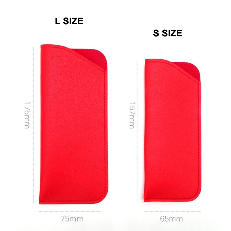 Eyeglass Soft Pu Leather Pouch/sunglasses Bag Sun Glasses Case soft pu pouch