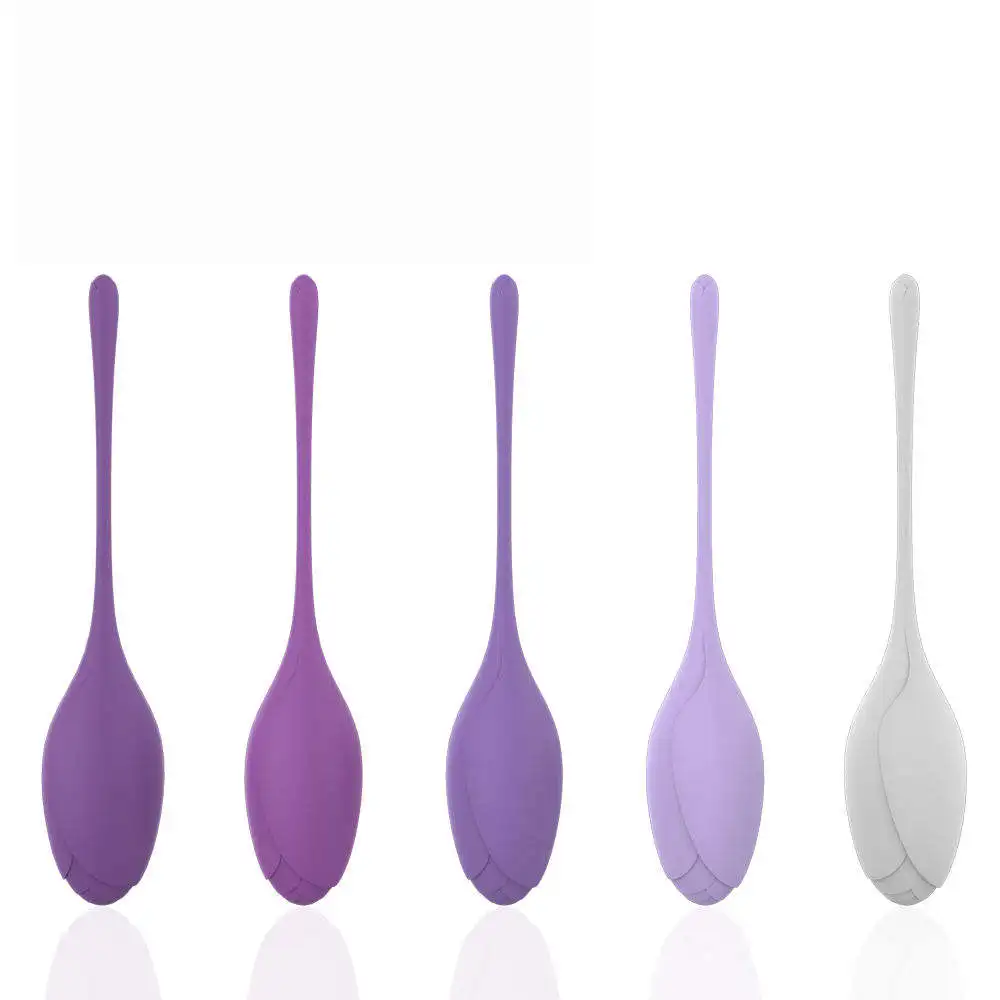 Wholesale low price sex kegel ball purple vibrator sex toys for woman kegel ball