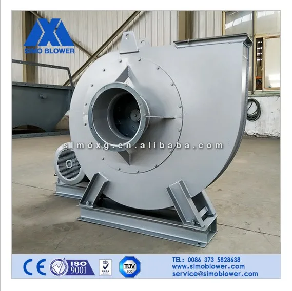 250mmWG pressure belt driven centrifugal blower fan