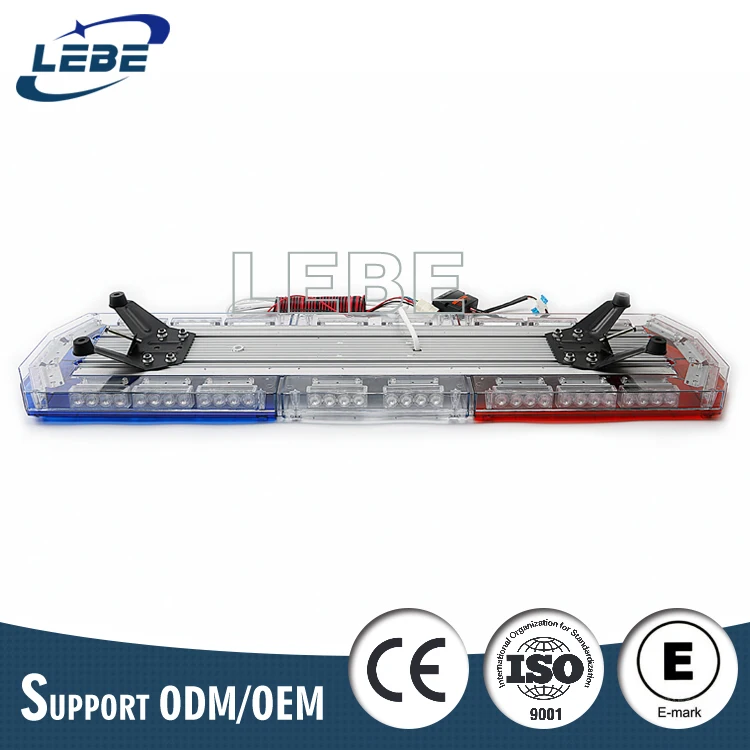 
Wholesale red blue led ambulance emergency rotating police light bar 