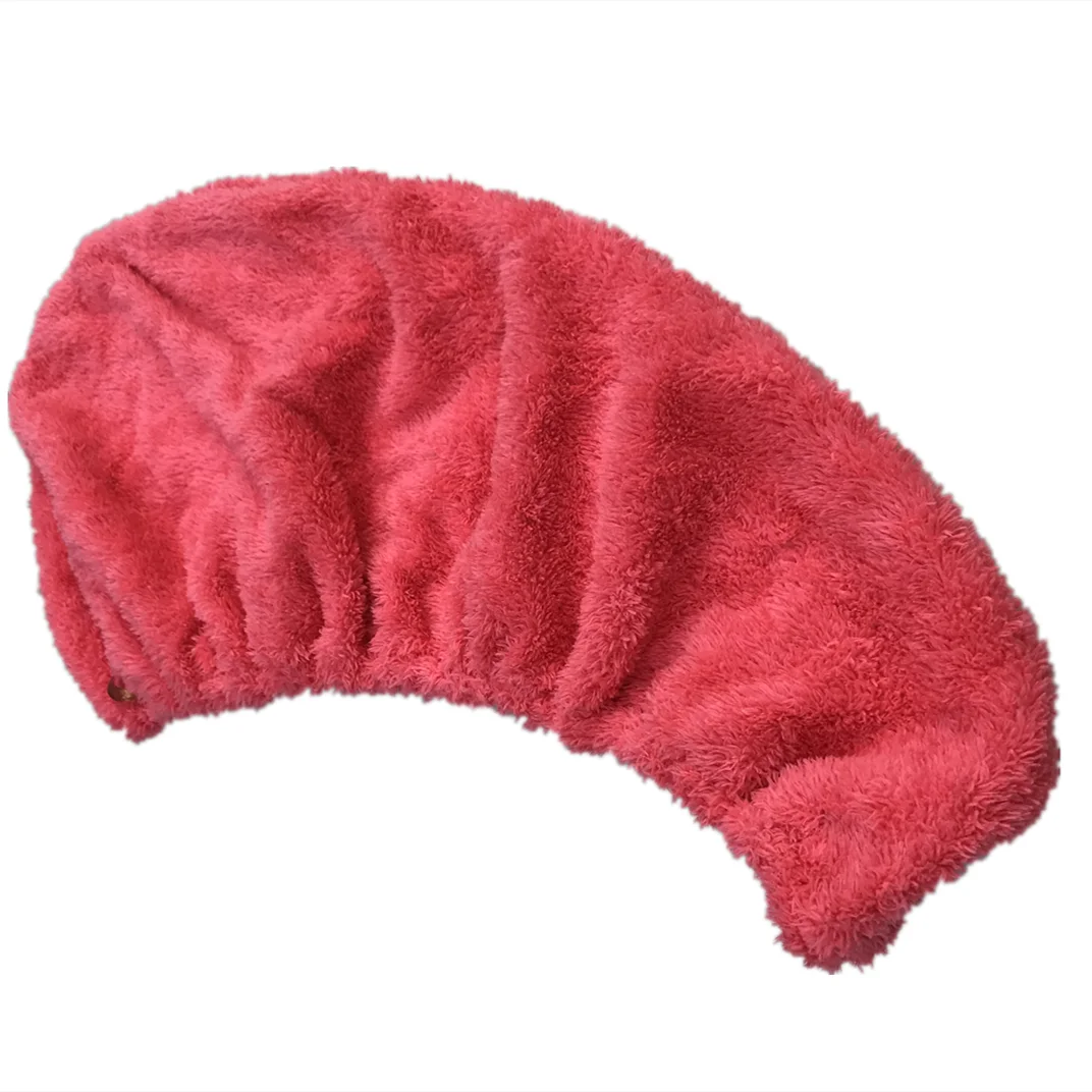 Home Microfiber Hair Towel Fast Drying Turban Towel Absorbent Hair Wrap for Bath, Spa