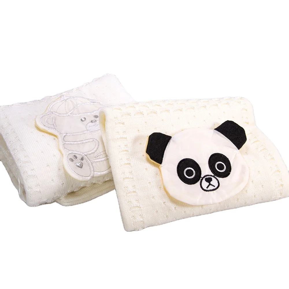 Milestone Blanket Swaddle Cotton Plain Custom Summer Winter Travel Airplane Oem