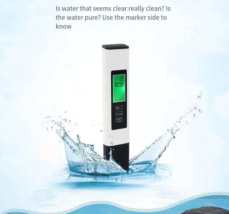 Tds Tester 0-9990 Ppm Tds Meter Hold Lcd Digital Water Tester Pen Ppm Meter Filter Stick Water Purity Tester A2