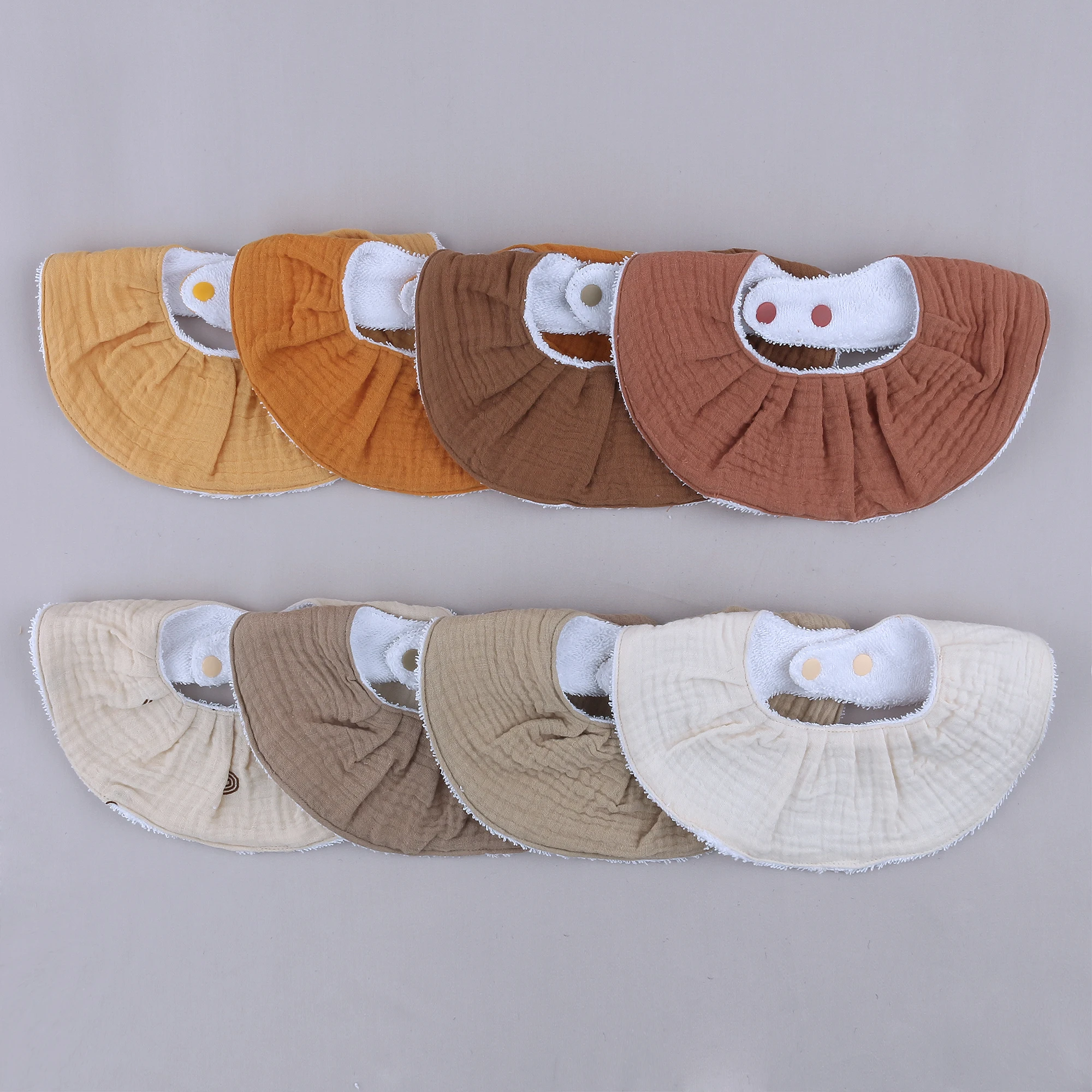 Babi Organic Cotton Muslim 360 Degree Bib Customizable Color Logo
