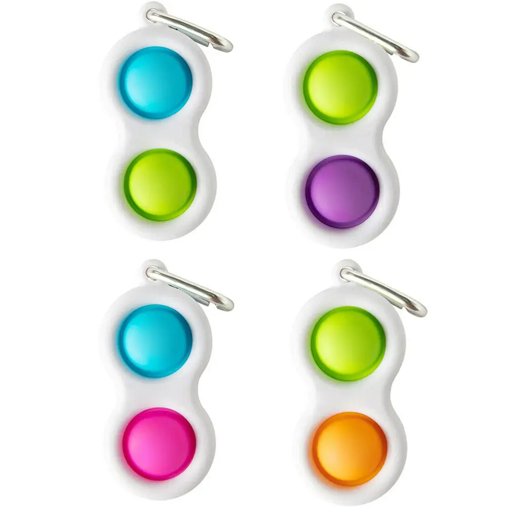 
Push Pop Bubble Fidget Sensory Toy Simple dimple Toys Adult Kid Funny Toys Anti-stress Fidget 