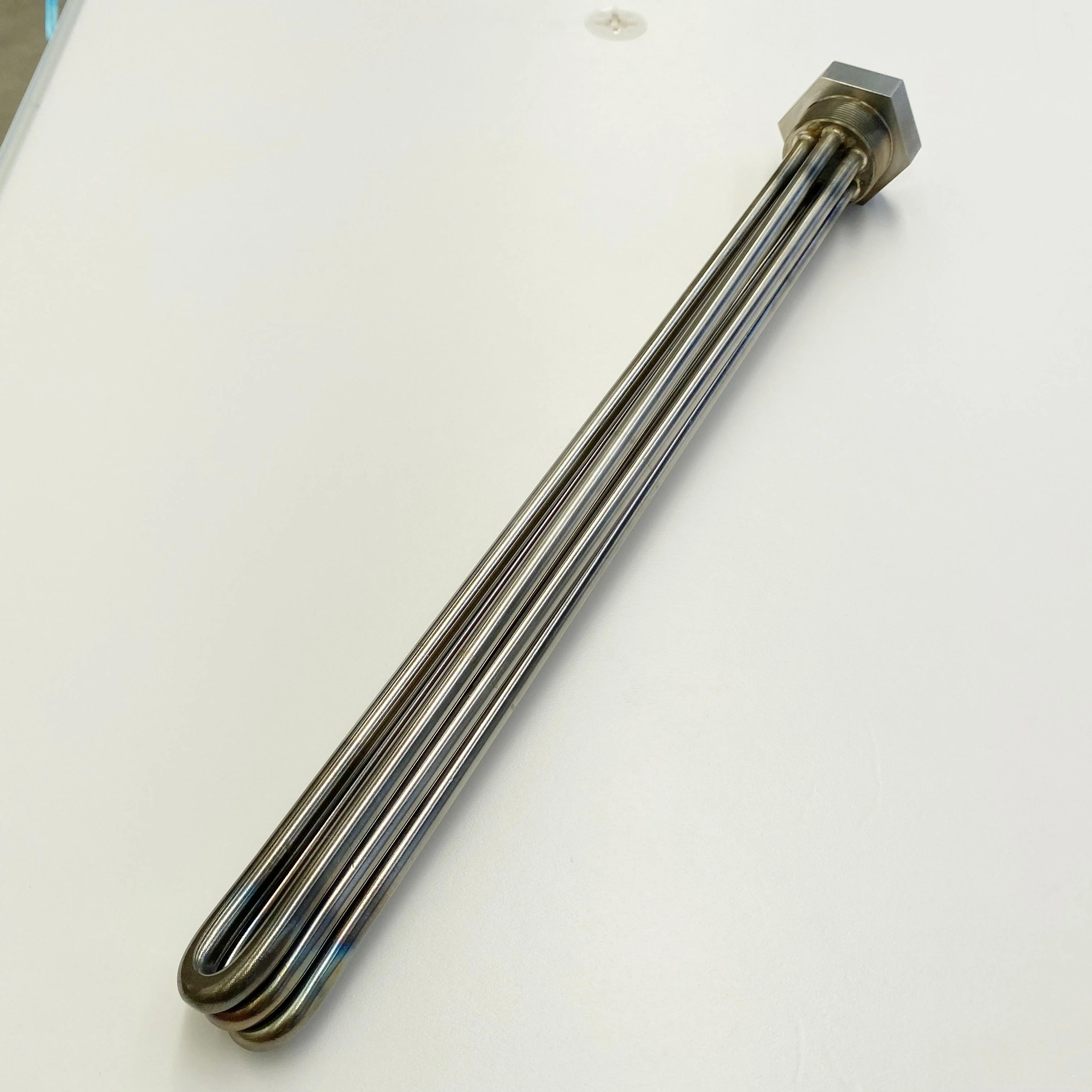 220V resistance water boiler flange tube 1000W immersion heater