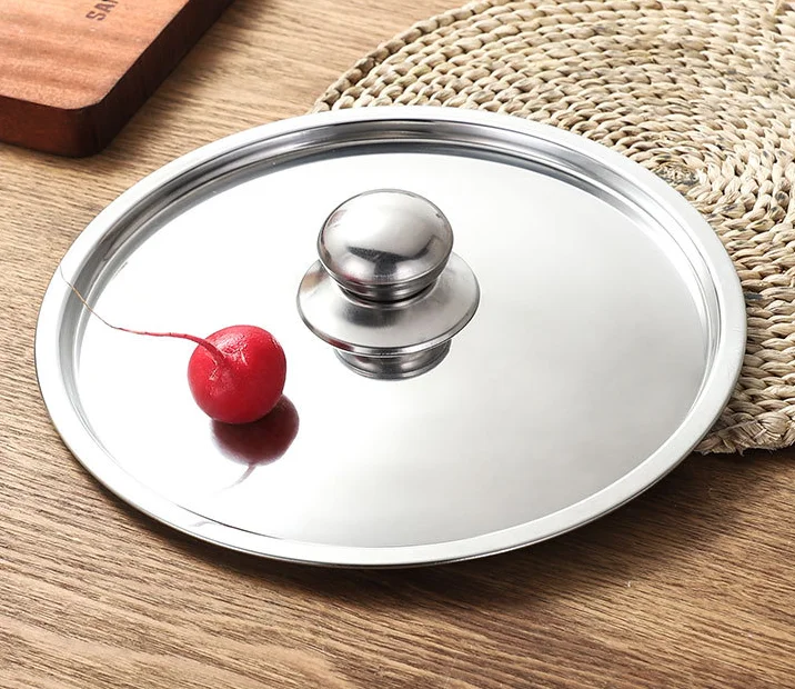 
10 Piece double bottom stainless steel cookware with lids dessini set 