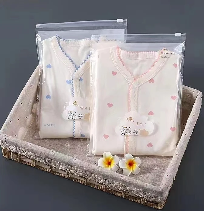 Custom Matte/frosted Biodegradable Plastic Packaging Zipper Bags,T Shirt Swimwear Zip Lock Clothing Bags With Logo