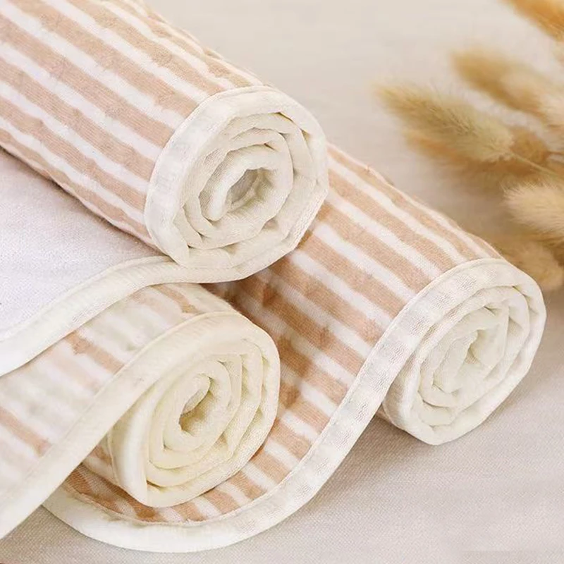 Waterproof Absorbent Organic Colored Cotton Quilted Reversible Baby Washable Diaper Changing Mats Incontinence Bed Pads Liners