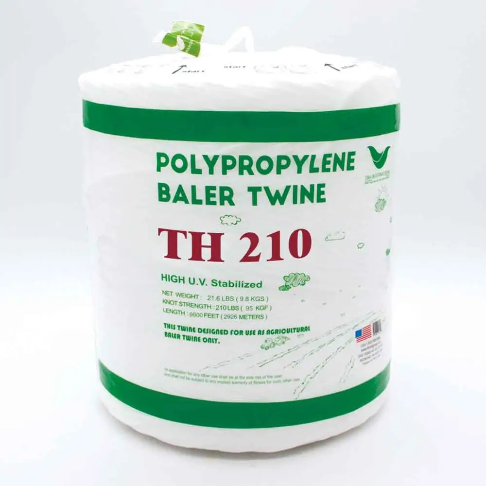 baler twine for high density balers where ultimate performance is required