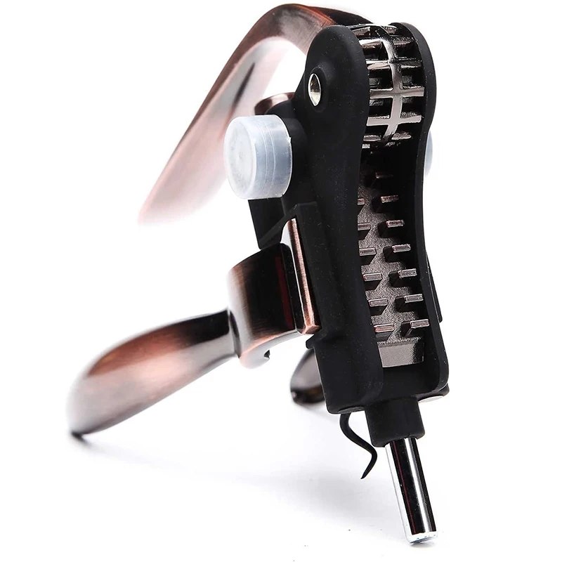 2022 Upgraded Including Foil Cutter Opener Stand and Extra Spiral Rabbit Shape Wine Opener Corkscrews Kit Set