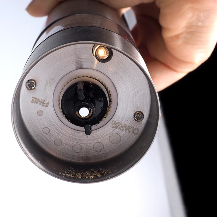 Круглая электрическая мельница для специй, Стальная Круглая мельница для перца от производителя, электрические Самые продаваемые домашние мельницы, кухонная мельница для специй и соли