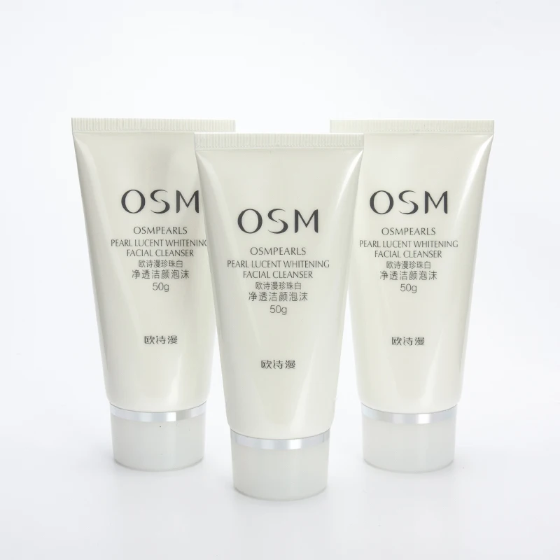 Hot Sale Round White Cosmetic Tube 30ml, Packaging Cosmetic Soft Tube, Plastic Cosmetic Tube