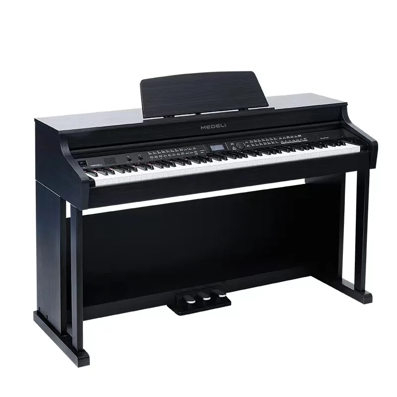 88-key Hammer Type Touch-sensitive Keyboard Electronic Black Piano For Musical Instrument Learning