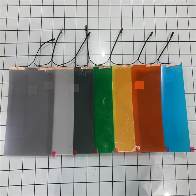 Remote control electric window switchable self-adhesive PDLC film privacy glass color smart film