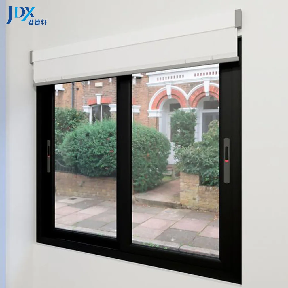Aluminium Glass Slide Up Sliding Windows Soundproof Upvc Slide Window For Home To The Balcony