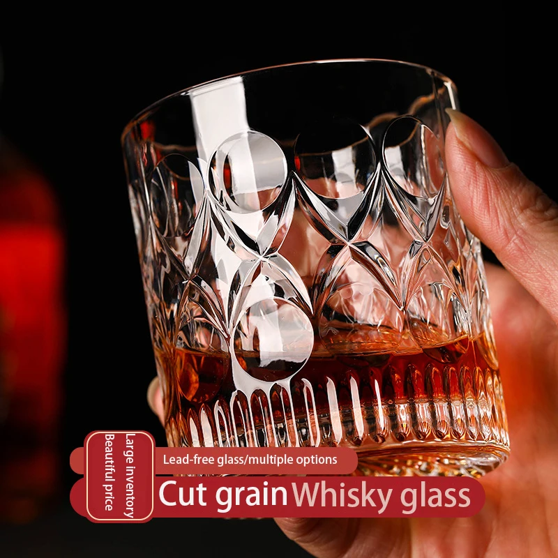 Glass Mug bar beer spirit European Luxury wholesale crystal glass wine whiskey cup