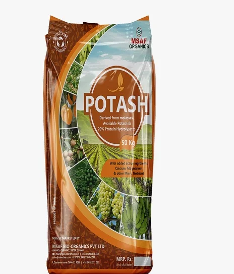 Высококачественное органическое био-калийное удобрение калийное био-удобрение для улучшения почвы по цене продажи