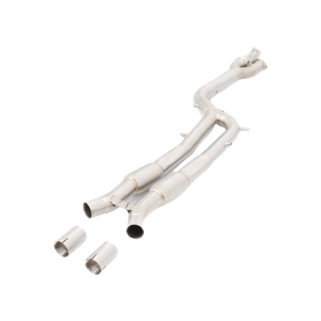 Выхлопная труба Delfa из титана с катализатором для BMW M3 E90 E92 E93 4 0 л 2007-2013 средняя гоночных выхлопных систем
