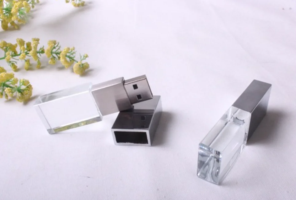 8 ГБ Хрустальное стекло Usb флэш-накопитель MH-QT0470
