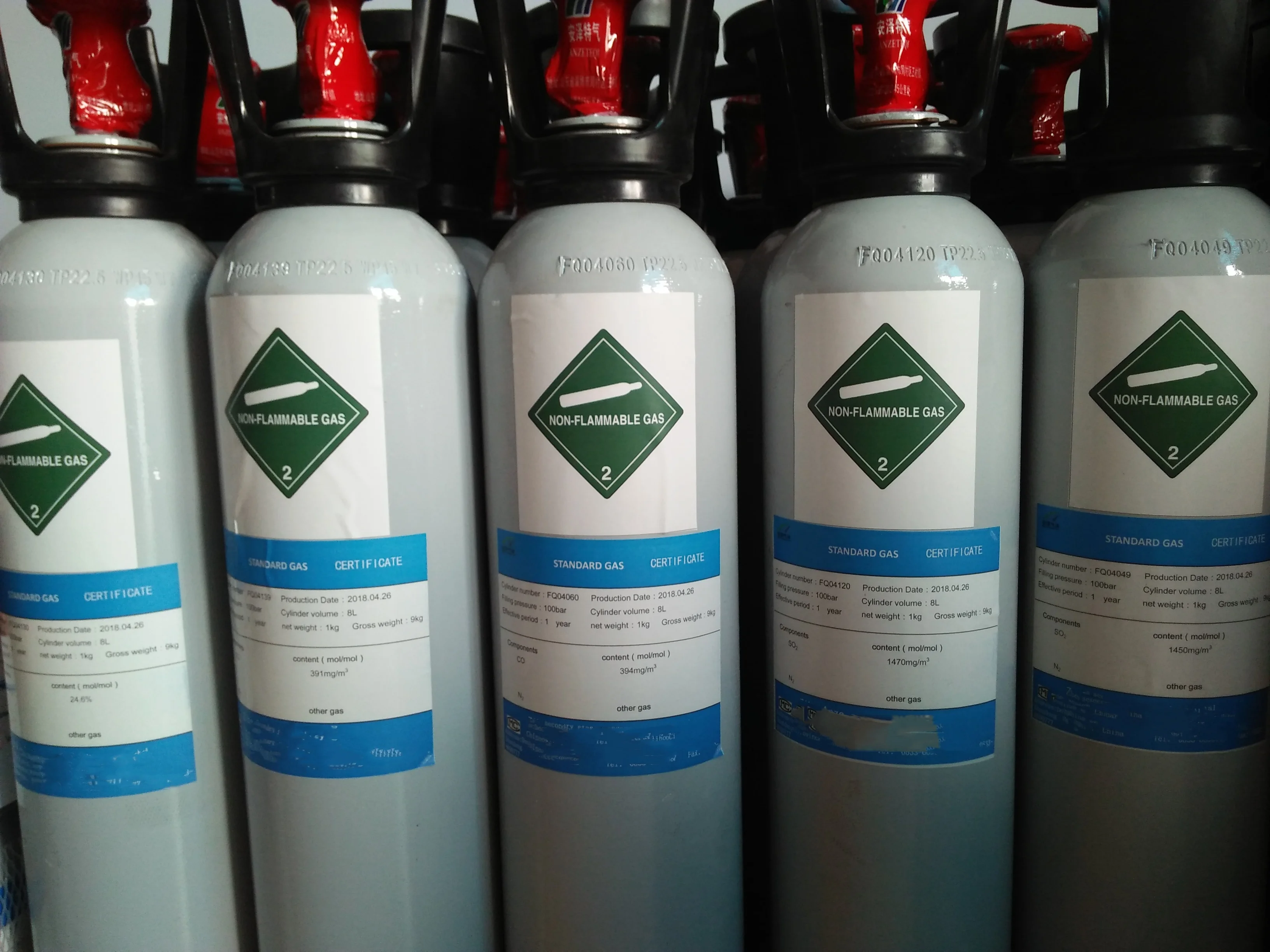 Mixture Gas of CO2/Ar Carbon Dioxide/Argon Gas CO2/Ar Cylinder Gas