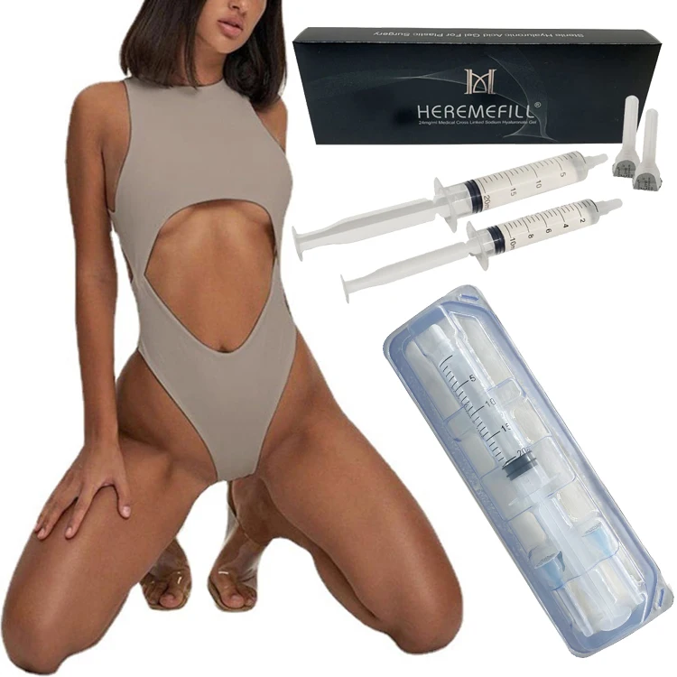 Heremefill best quality hot Sale Ha Deep 5ml Dermal chin Filler Hyaluronic Acid for chin enhances the action