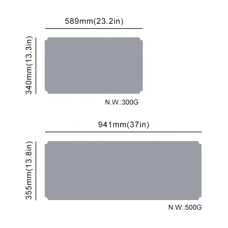 Wire Shelf Liner Heavy Duty Waterproof Non-Adhesive Industrial Strength Silicone Mats for Tier Shelving Unit