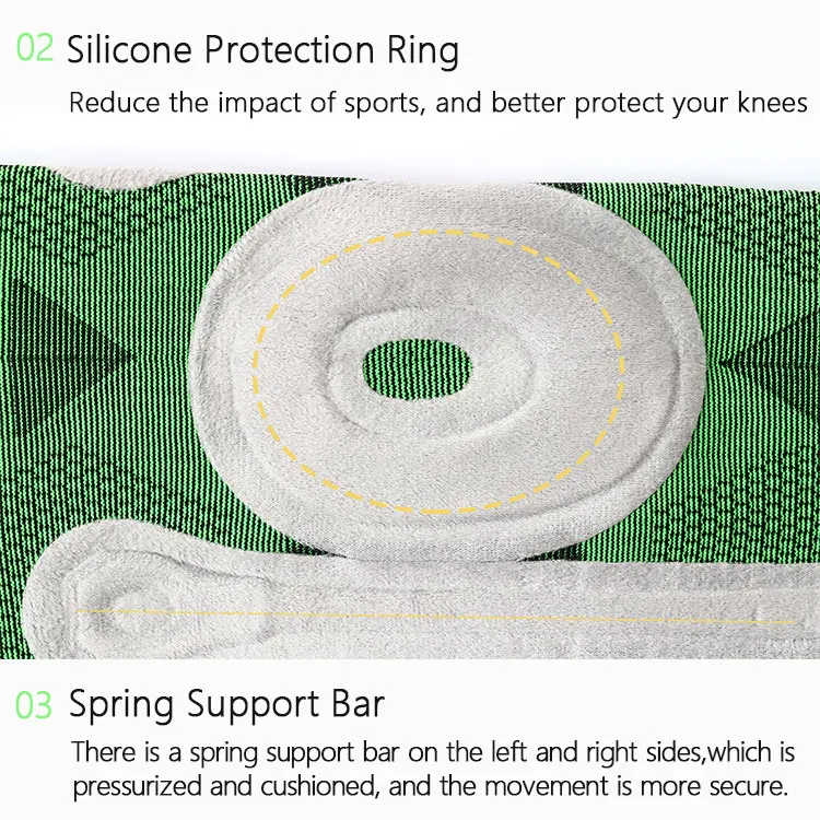 professional manufacturer knee support brace high elastic Breathable Wear-Resistant knee brace for Men Women