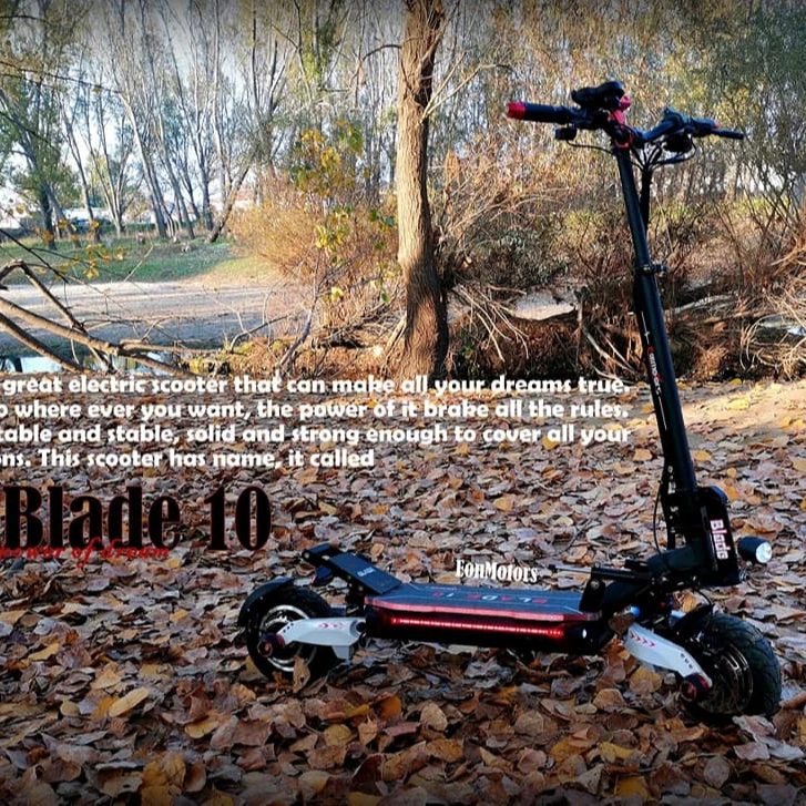 Blade 10 Off Road High Speed 2400W 60V Dual Motor Trottinette Lectrique Electrique Double Moteur Tout Terrain