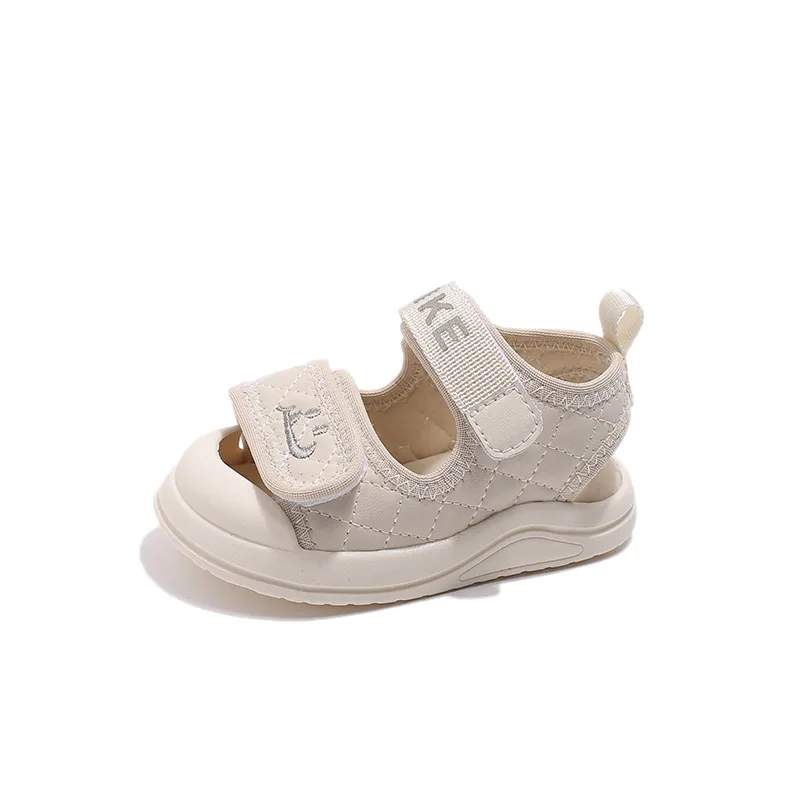 2024 летние детские сандалии для мальчиков обувь малышей с мягкой подошвой Обувь девочек Baotou Маленькая детская замены волос