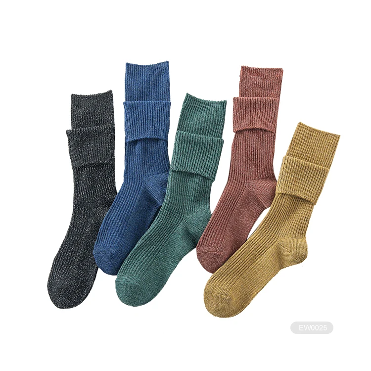 ZJFY- E0351 slouch socks loose top socks for women