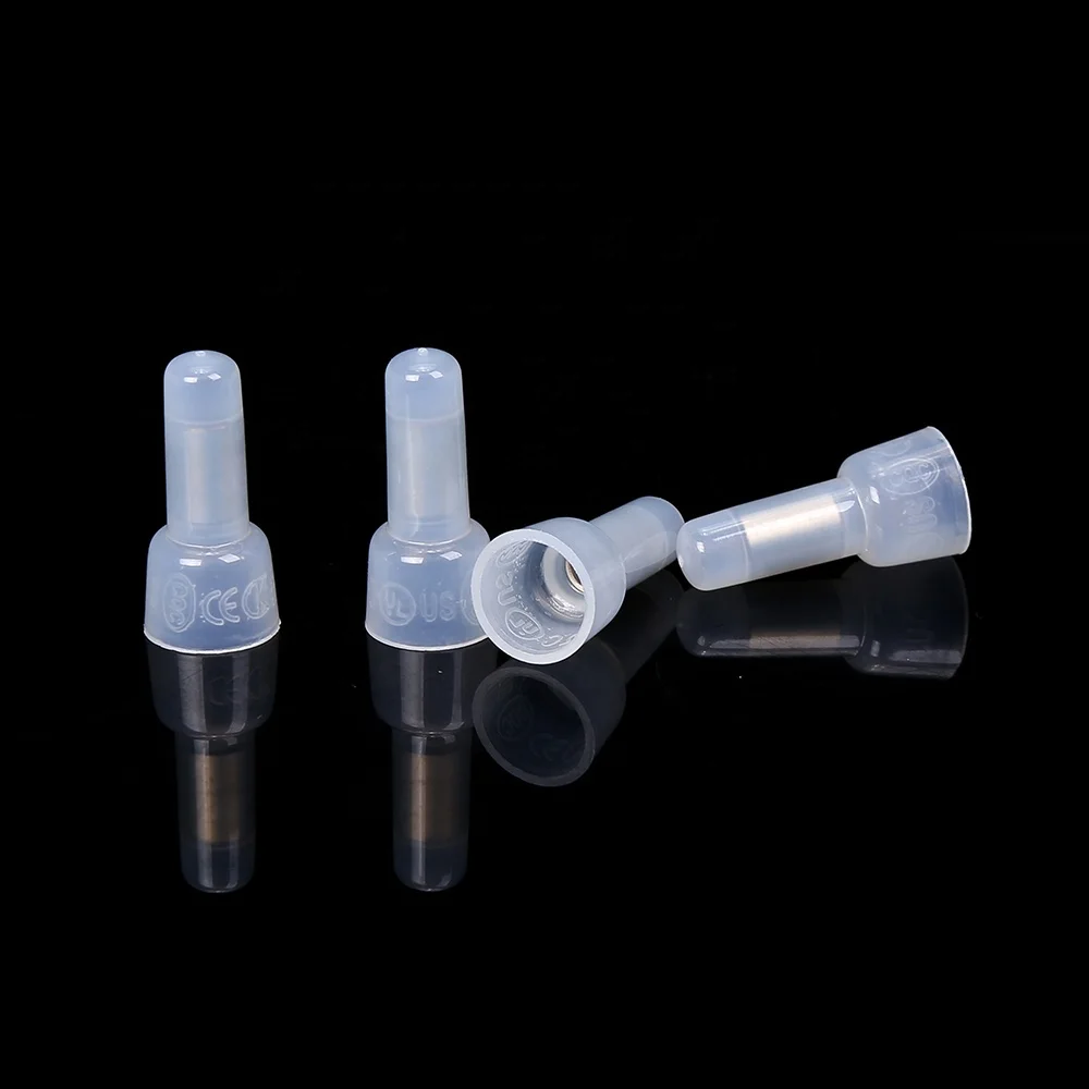 china manufacture different sizes high temperature fire resistant small electrical closed end cable joint terminal