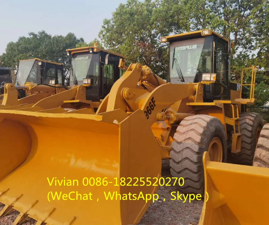 Used model Cat 966F Hydraulic wheel loaders in stock hot