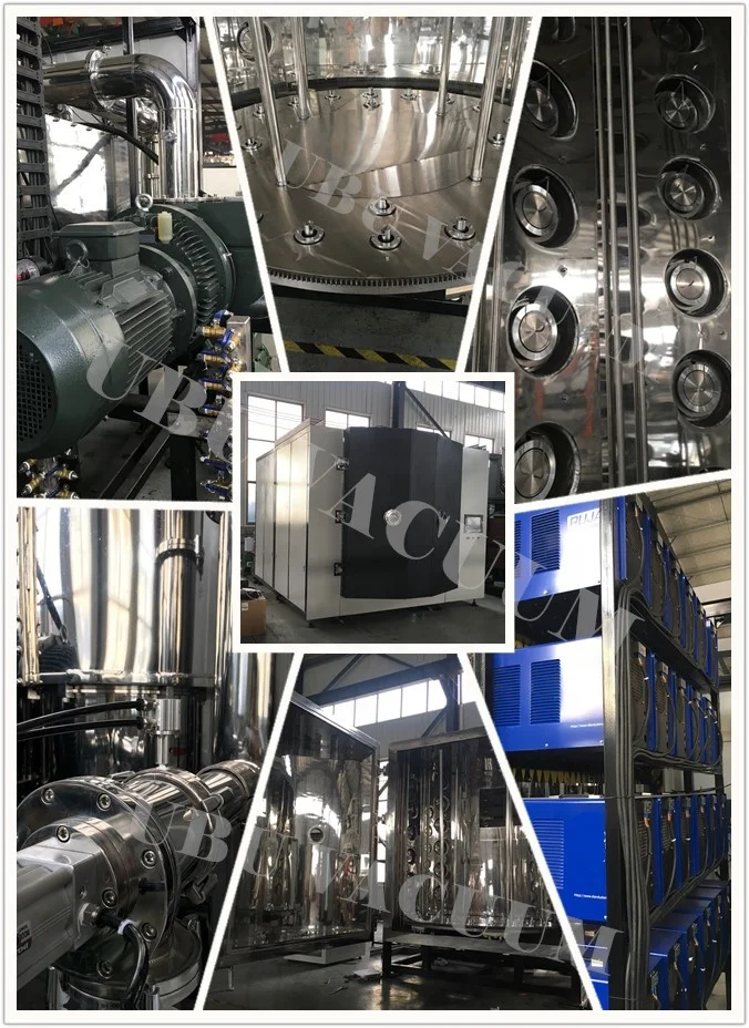 Pvd Chrome Plating Machine Silver Color Dc Magnetron Sputtering Coating Equipment Small Pvd Coating Machine