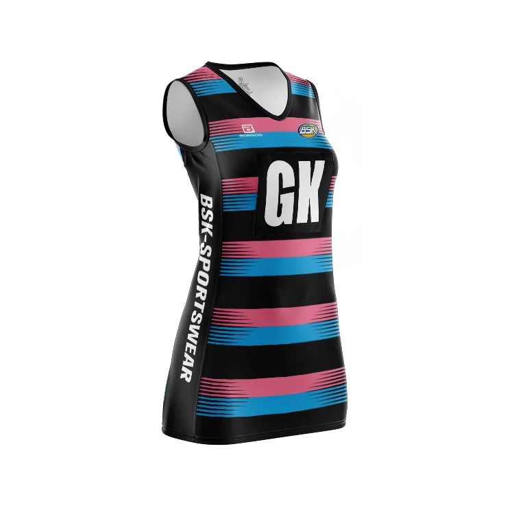 Модные полностью сублимационные женские платья netball Униформа