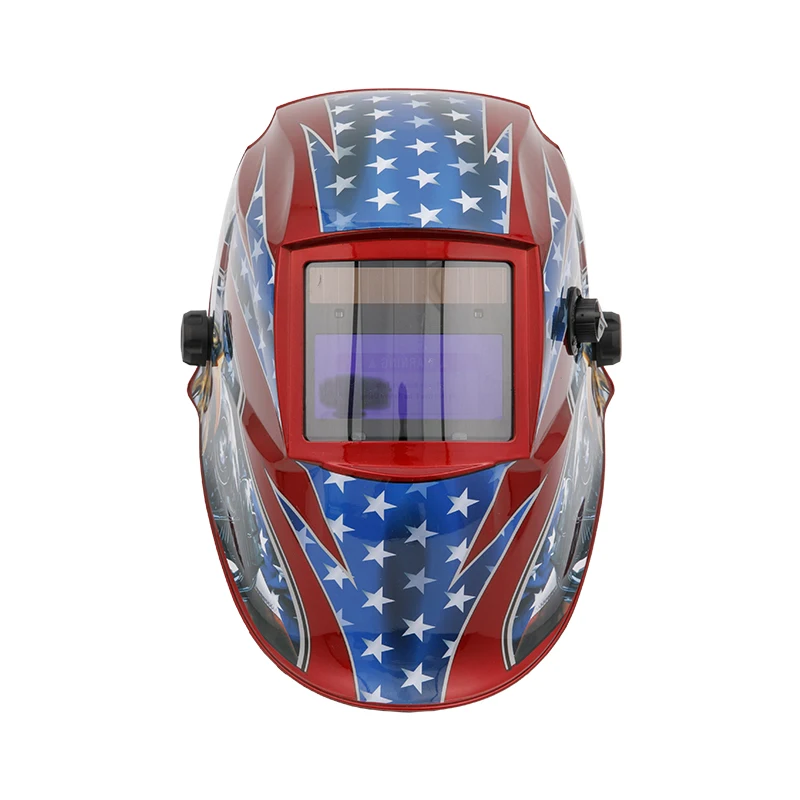 TN15 Customization Decals Head Mounted Auto Darkening Welding Helmet PA Tough Material Welding Hood