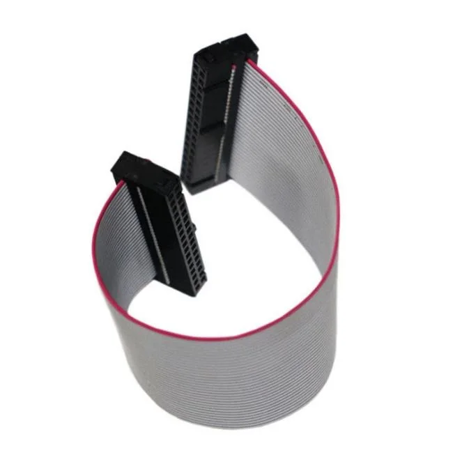 Manufactuer 1 27 мм Шаг Мирко матч IDC плоский ленточный кабель серый одобренный 27*1 в сборке по индивидуальному заказу длина провода